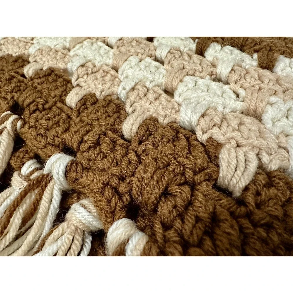 Handmade vintage afghan